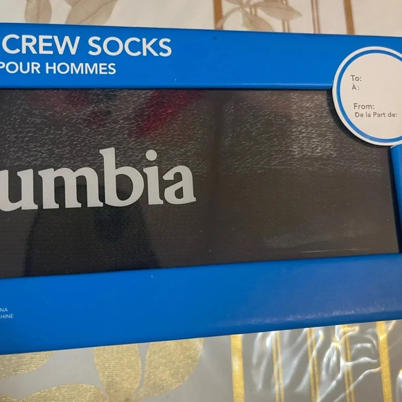 Columbia Men's 4 Pack Crew Socks fits shoe Size 6-12 NWT Gift Set - Picture 3 of 5